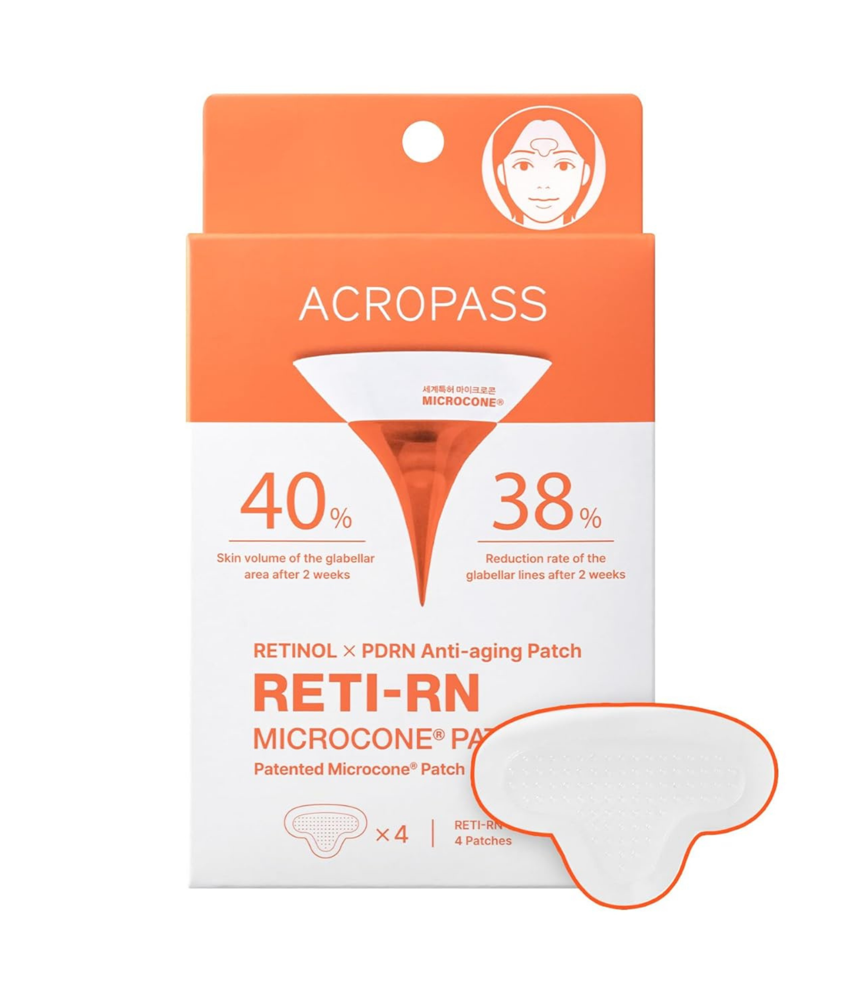 ACROPASS RETI-RN RETINOL MICROCONE PATCH | 주름 관리 패치(4P)