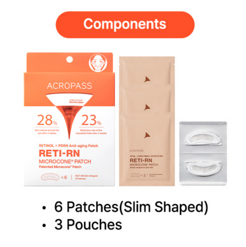 ACROPASS RETI-RN WRINKLE CARE MICROCONE PATCH | 주름 관리 패치(6P)