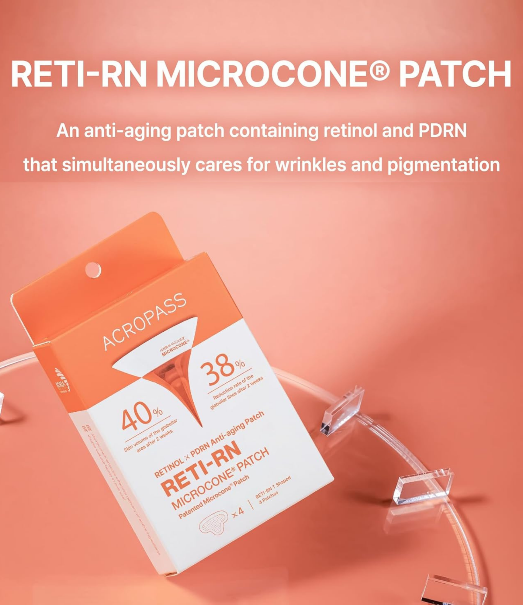 ACROPASS RETI-RN RETINOL MICROCONE PATCH | 주름 관리 패치(4P)