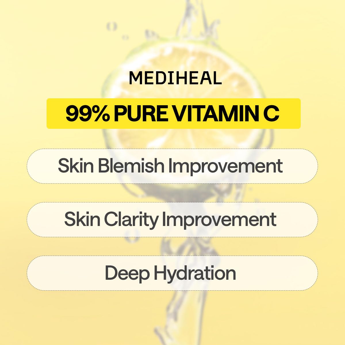 MEDIHEAL BEST KOREAN VITAMIN C ESSENTIAL FACE MASK 10ea
