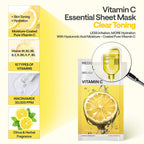 MEDIHEAL BEST KOREAN VITAMIN C ESSENTIAL FACE MASK 10ea