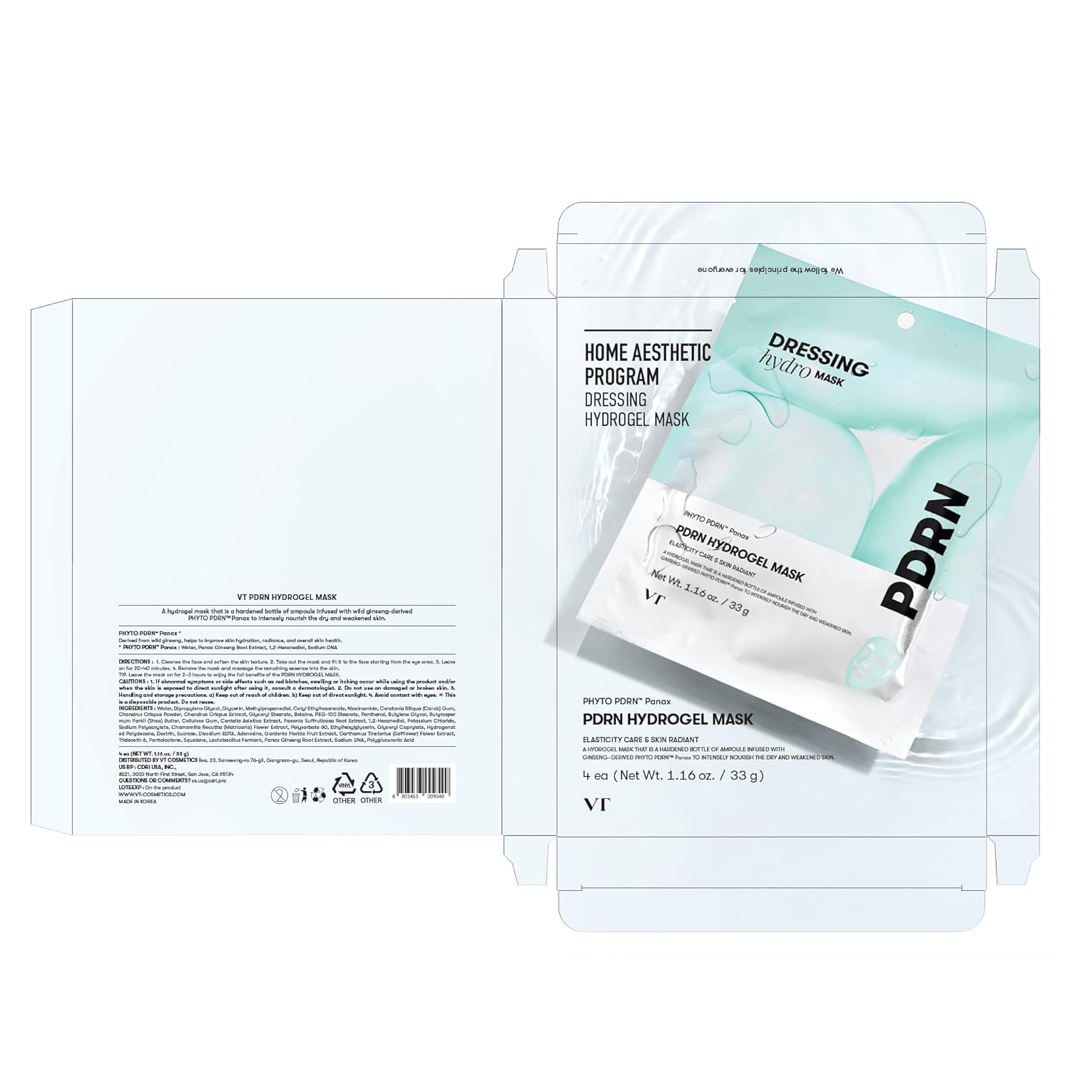 VT PDRN Hydrogel Mask