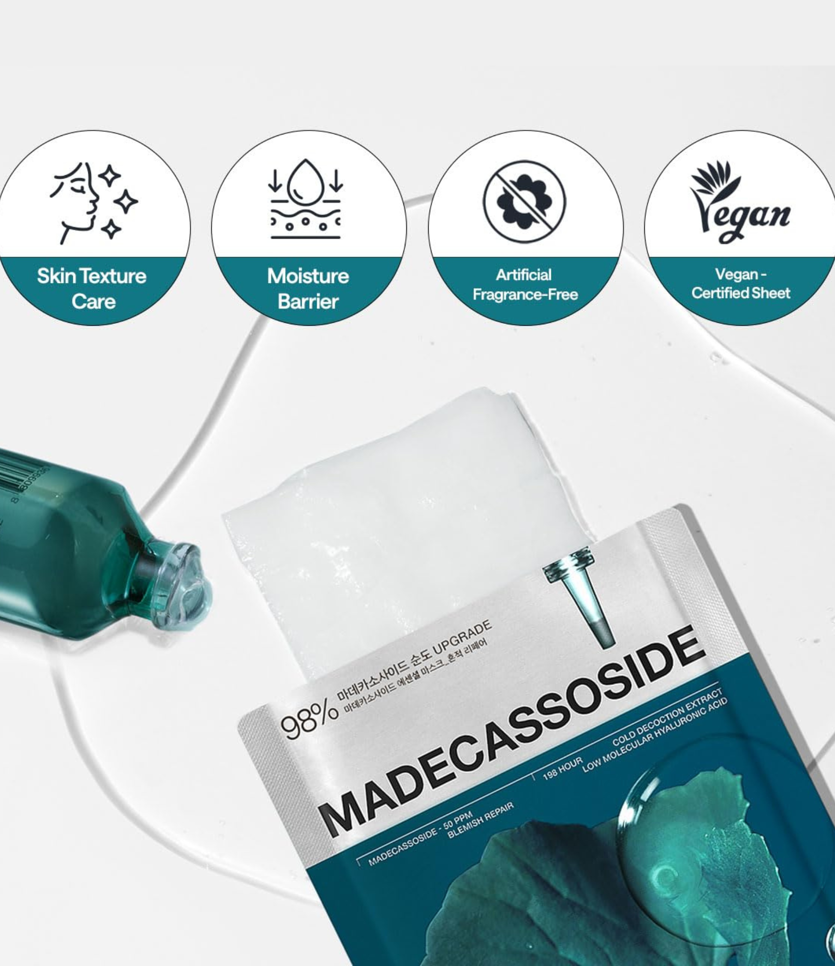 MEDIHEALl MADECASSOSIDE ESSENTIAL SHEET MASK 10P | 메디힐 시카 마스크