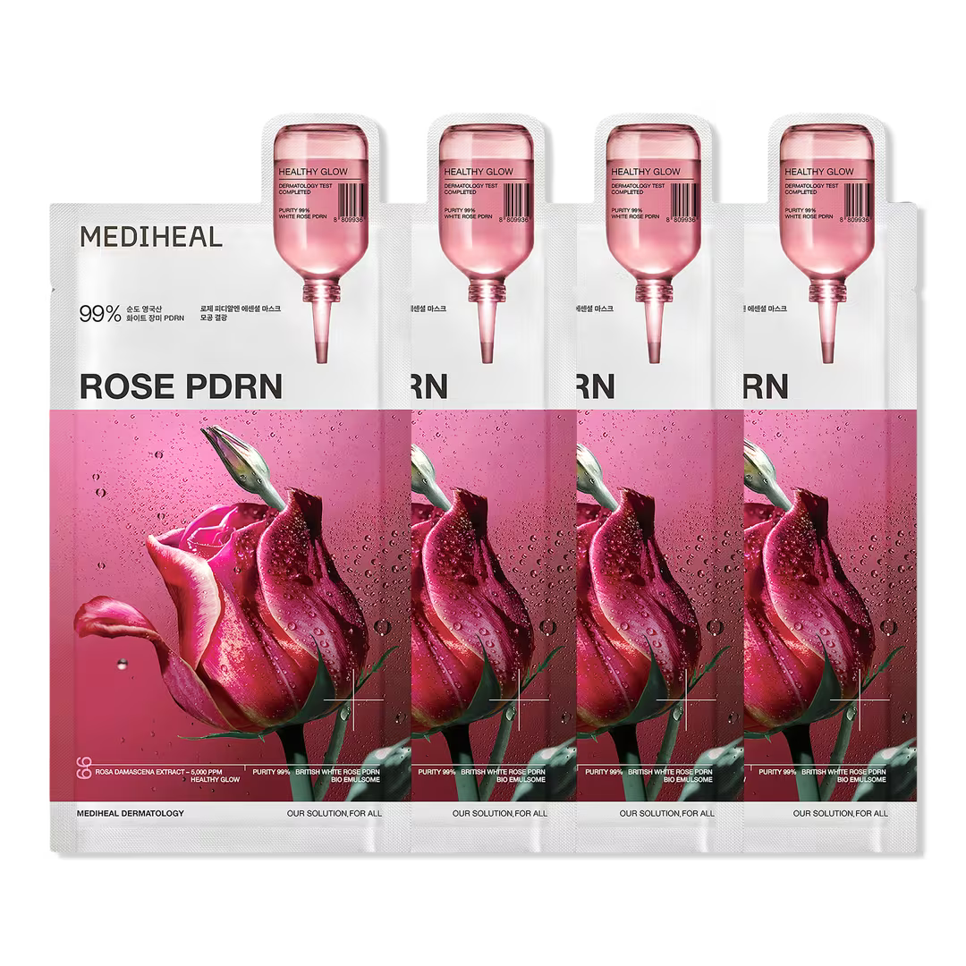 MEDIHEAL BEST KOREAN ROSE PDRN ESSENTIAL FACE MASK